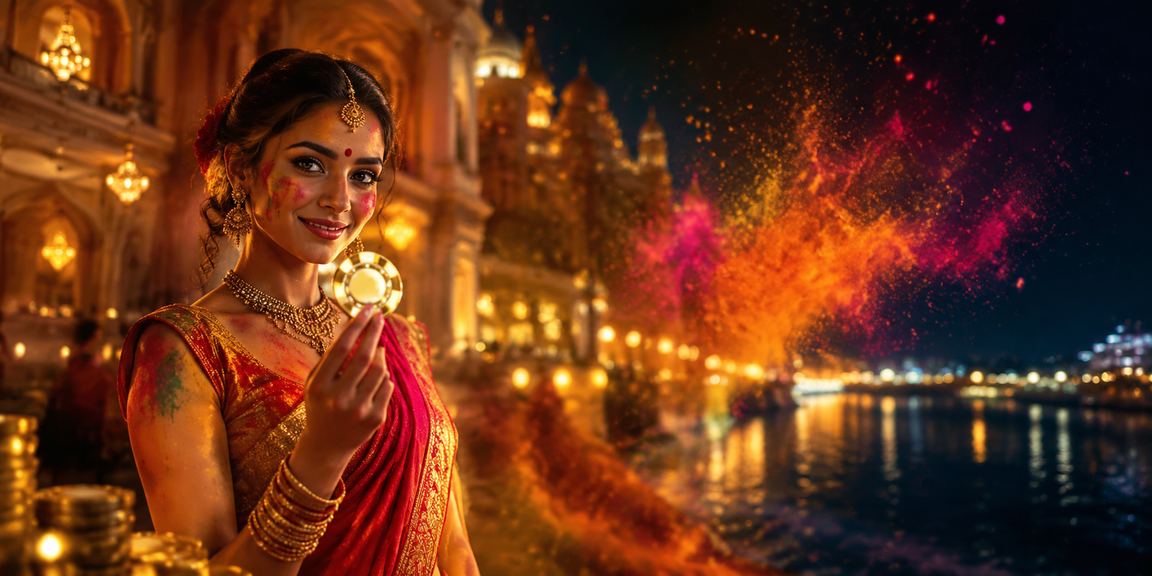 Indian player enjoying colorful slot games on mobile